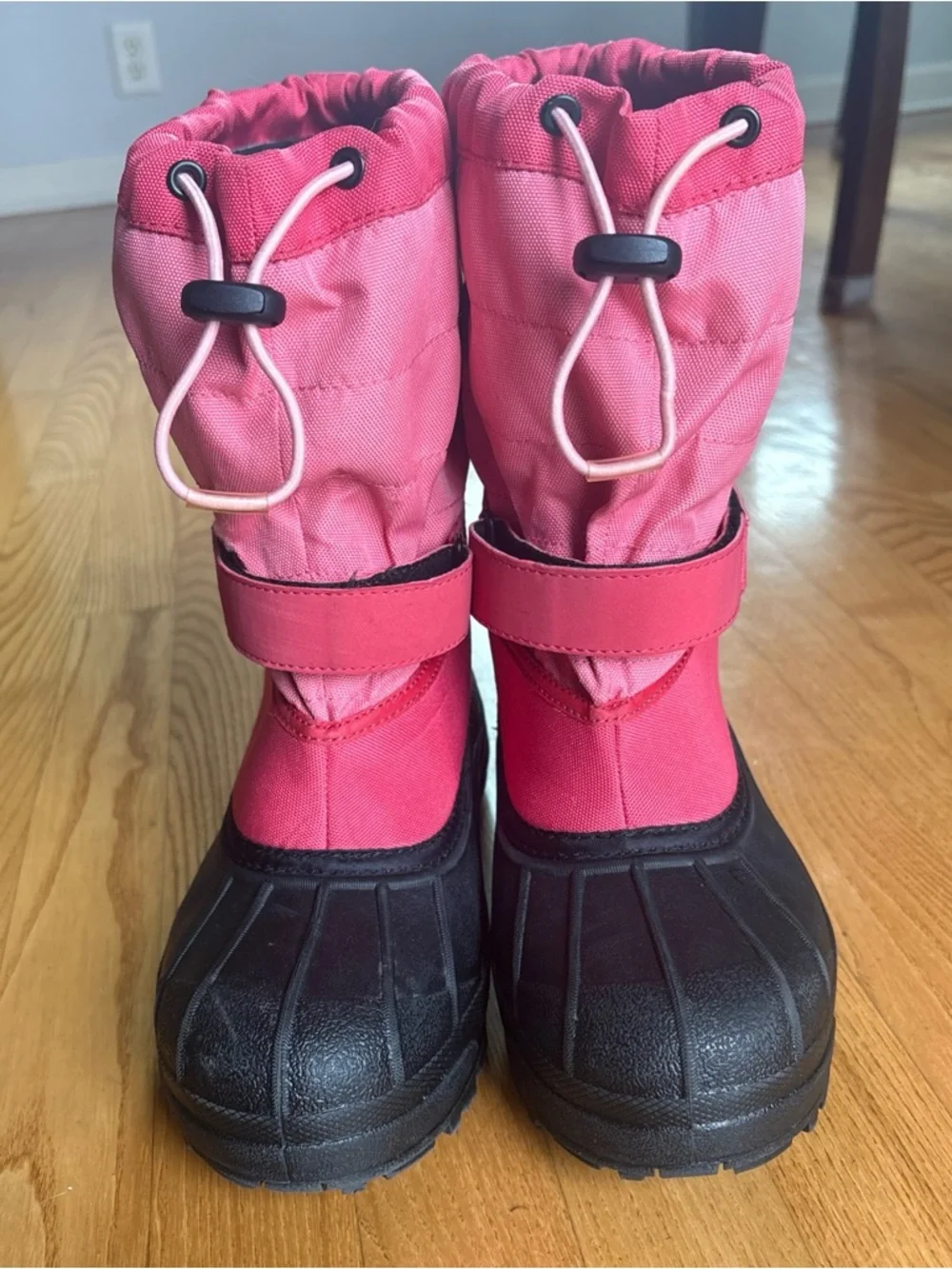 Columbia Powderbug II Snow Boots Kids Waterproof Pink Winter Youth Girls Size 5Y